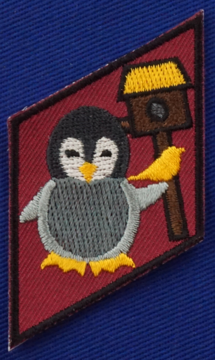 Vogelhaus Patch echt