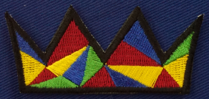 Maschiparty 2019 Krone Patch echt