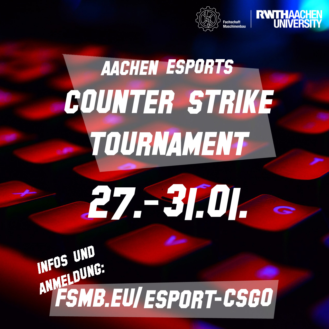 eSport – Fachschaft Maschinenbau der RWTH Aachen